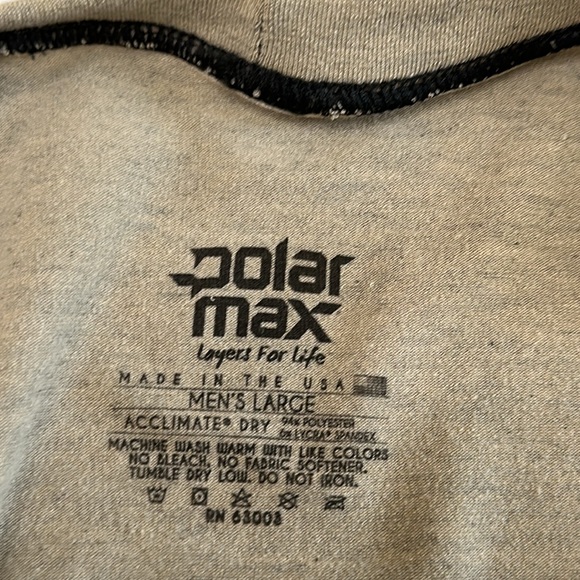 PolarMax MICRO H1 Long Sleeve Baselayer TEE - Grey Heather - Picture 6 of 8